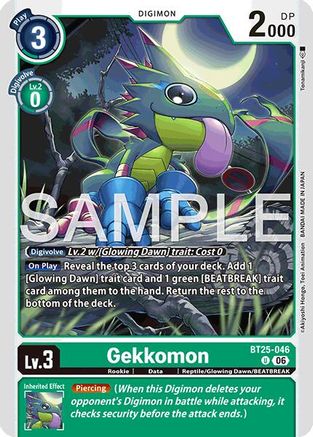 Gekkomon - BT25-046