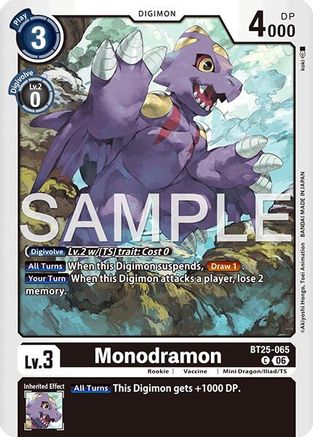 Monodramon - BT25-065