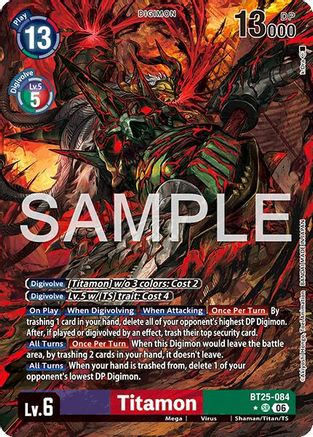 Titamon (Alternate Art) - BT25-084