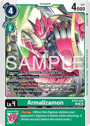 Armalizamon - BT25-049