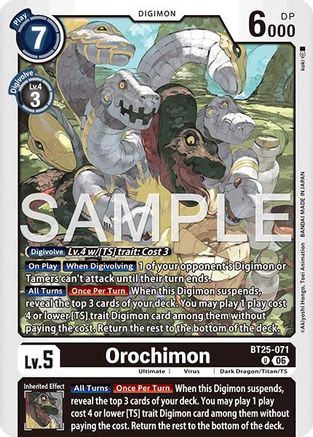 Orochimon - BT25-071