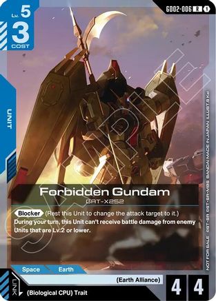 Forbidden Gundam (Store Tournament Participant Pack 04) - GD02-006 - R