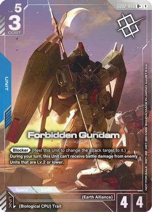 Forbidden Gundam (Store Tournament Winner Pack 04) - GD02-006 - R+