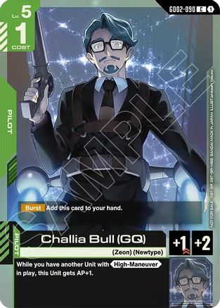 Challia Bull (GQ) (Store Tournament Participant Pack 04) - GD02-090 - C