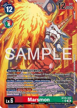 Marsmon (Alternate Art) - BT25-020