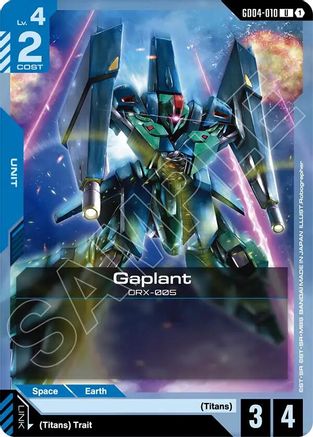 Gaplant - GD04-010 - UC