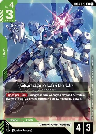 Gundam Lfrith Ur - GD04-020 - R