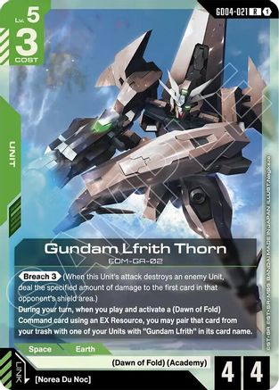 Gundam Lfrith Thorn - GD04-021 - R