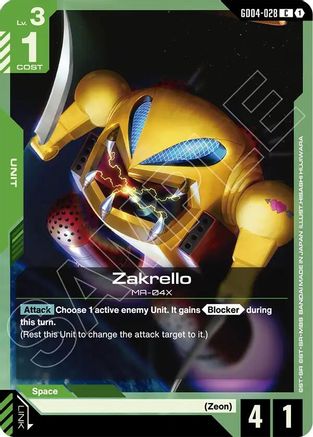 Zakrello - GD04-028 - C