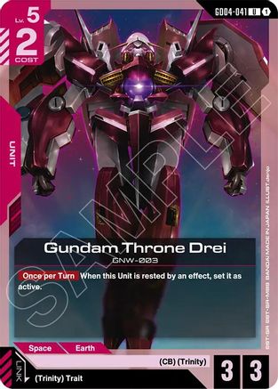 Gundam Throne Drei - GD04-041 - UC