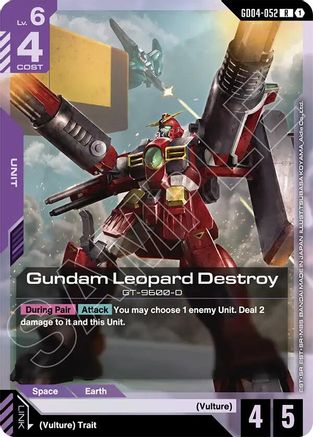 Gundam Leopard Destroy - GD04-052 - R