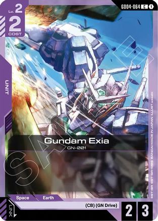 Gundam Exia (GD04-064) - GD04-064 - C