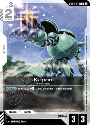 Kapool - GD04-074 - UC