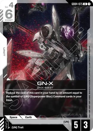 GN-X - GD04-075 - UC