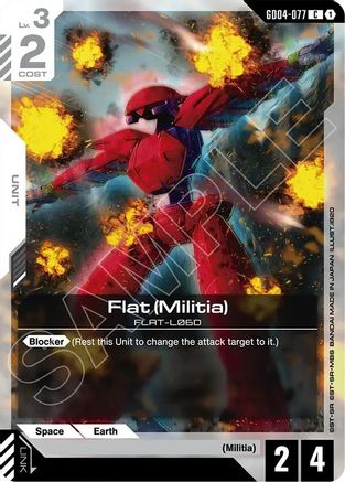 Flat (Militia) - GD04-077 - C