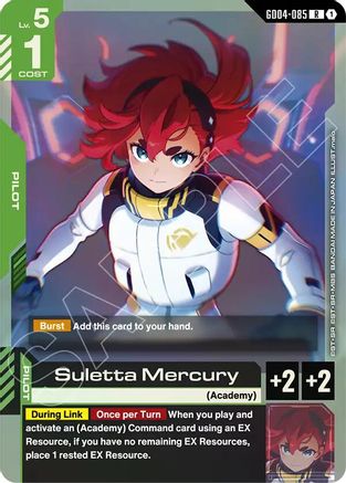 Suletta Mercury - GD04-085 - R