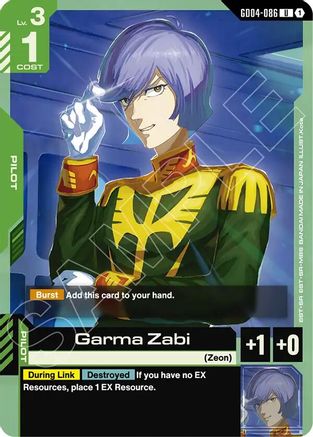 Garma Zabi - GD04-086 - UC