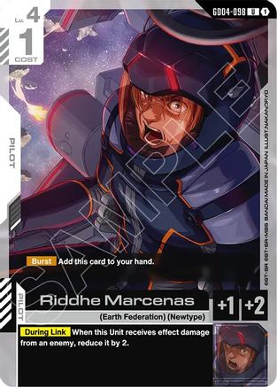 Riddhe Marcenas - GD04-098 - UC