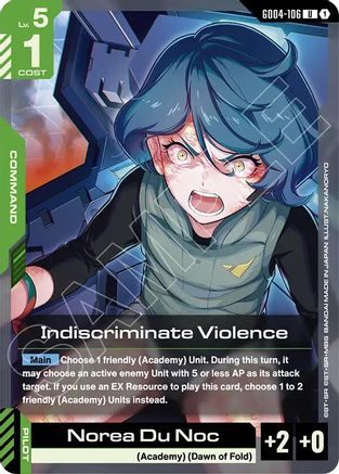 Indiscriminate Violence - GD04-106 - UC