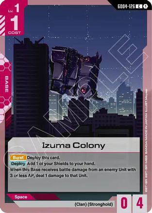 Izuma Colony - GD04-126 - C