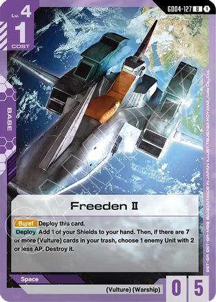 Freeden II - GD04-127 - UC