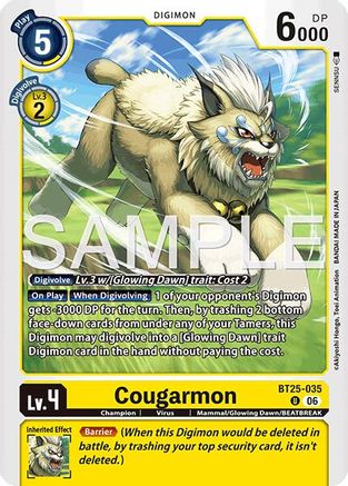 Cougarmon - BT25-035