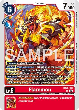 Flaremon - BT25-017