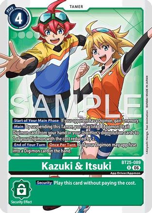 Kazuki & Itsuki - BT25-089
