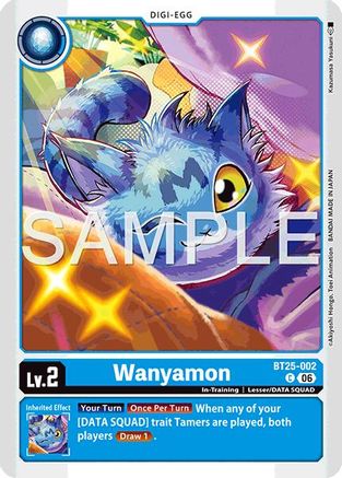 Wanyamon - BT25-002
