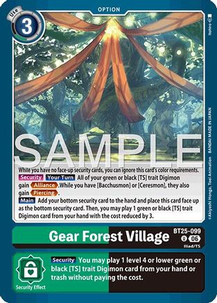 Gear Forest Village - BT25-099