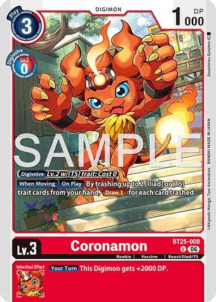 Coronamon - BT25-008