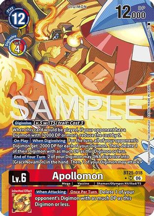 Apollomon (Alternate Art) - BT25-018