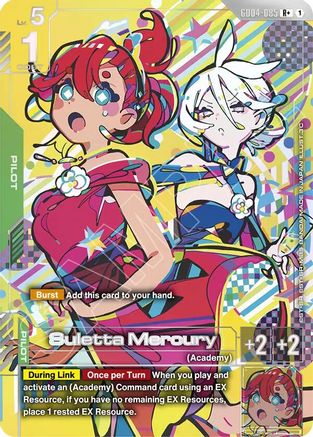Suletta Mercury (R+) - GD04-085 - R+