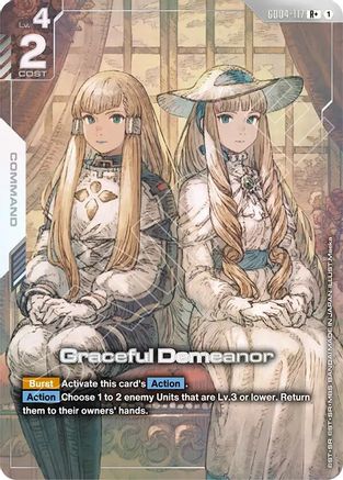 Graceful Demeanor (R+) - GD04-117 - R+