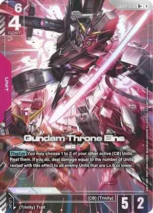 Gundam Throne Eins (R+) - GD04-036 - R+