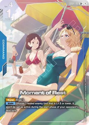Moment of Rest (U+) - GD04-102 - U+