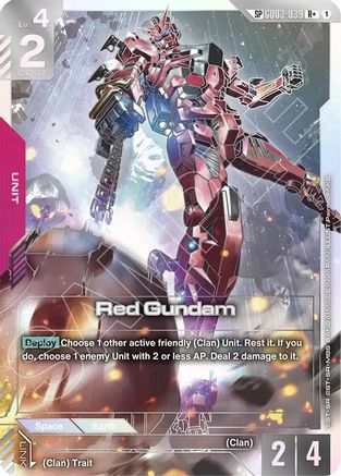 Red Gundam (SP) (R+) - GD03-039 - R+
