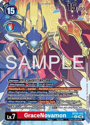 GraceNovamon (Alternate Art) - BT25-103