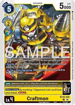 Craftmon - BT25-036
