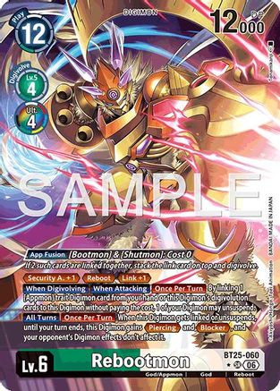 Rebootmon (Alternate Art) - BT25-060