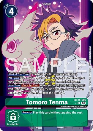 Tomoro Tenma (Alternate Art) - BT25-090