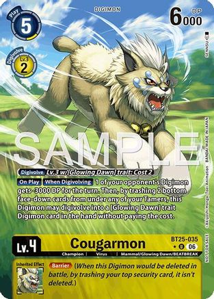 Cougarmon (Full Art) - BT25-035