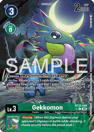 Gekkomon (Full Art) - BT25-046