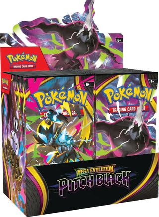 Pokemon - Mega Evolution - Pitch Black Booster Box (Pre-Order) Limit 1 Per Customer