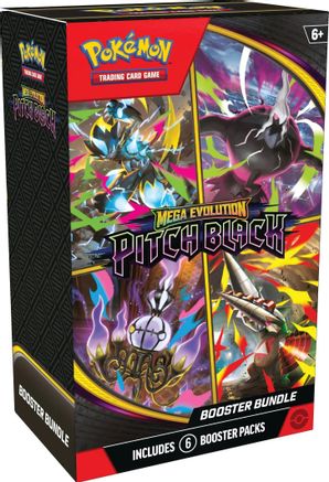 Pokemon - Mega Evolution - Pitch Black Booster Bundle (Pre-Order) Limit 1 Per Customer