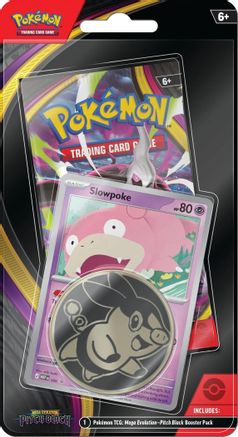 Pokemon - Mega Evolution - Pitch Black Single Pack Blister [Slowpoke] (Pre-Order) Limit 4 Per Customer