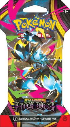 Pokemon - Mega Evolution - Pitch Black Sleeved Booster Pack (Pre-Order) Limit 4 Per Customer