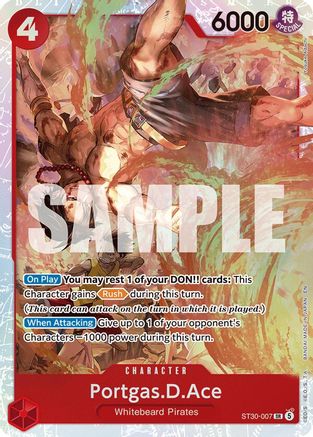 Portgas.D.Ace - ST30-007 - Super Rare