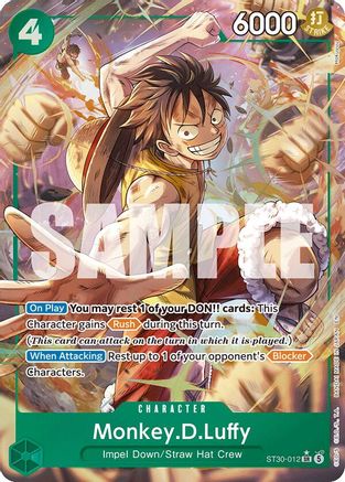 Monkey.D.Luffy (Parallel) - ST30-012 - Super Rare