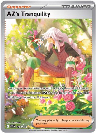 AZ's Tranquility - 120/086 - Special Illustration Rare - Holofoil